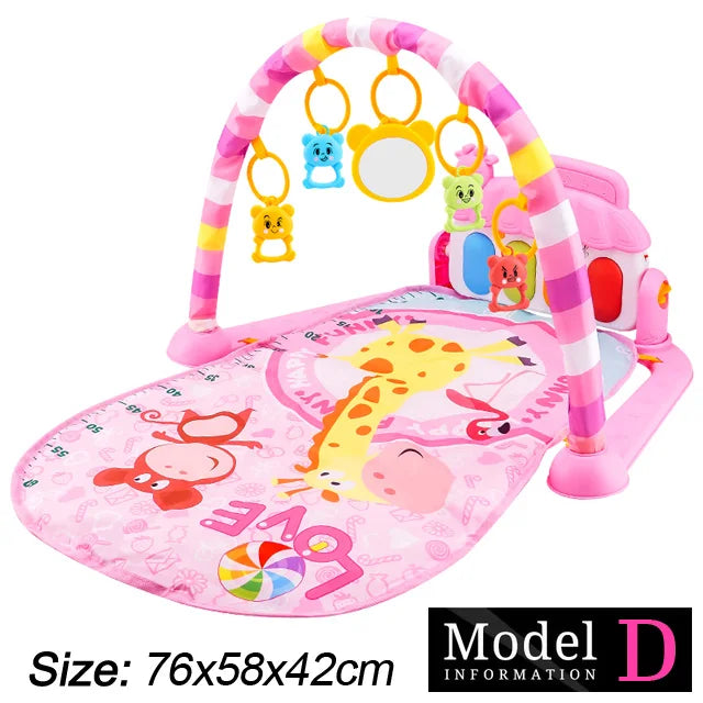 Baby Fitness Play Mat with Music & Piano