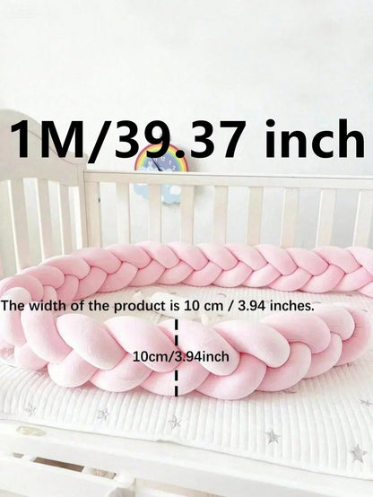 Cot bumper, Braided Cot Bumper for Toddlers
