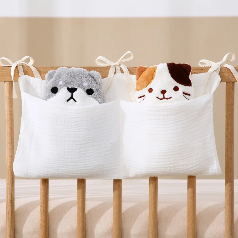 Multifunctional Baby Cot Storage Bag