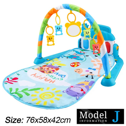 Baby Fitness Play Mat with Music & Piano