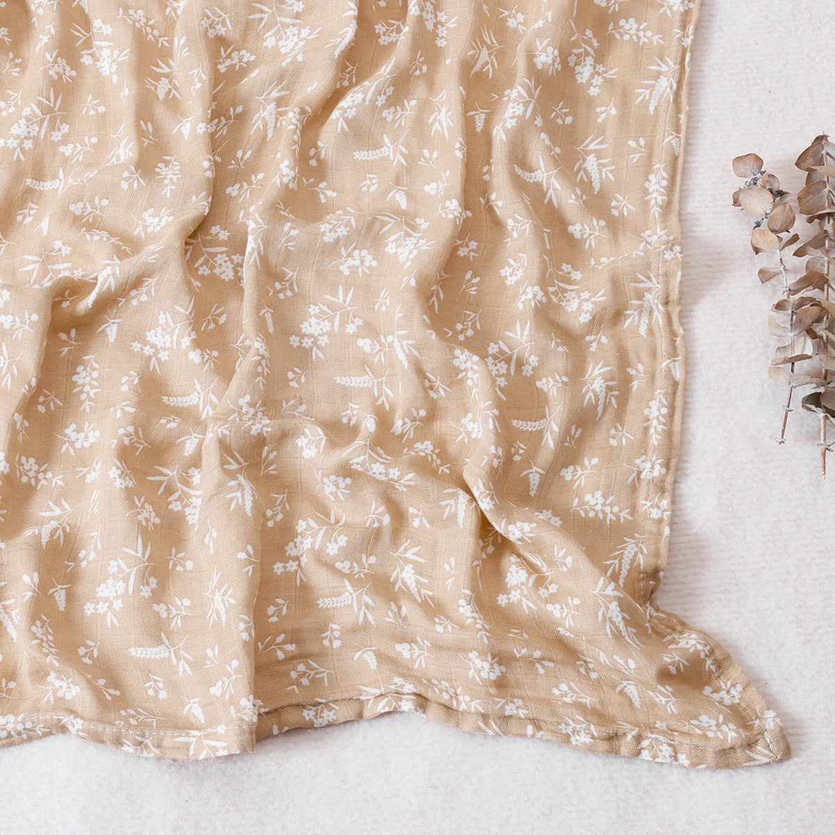 Bamboo Cotton Baby Muslin Swaddle Blanket