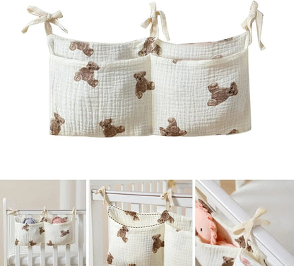 Multifunctional Baby Cot Storage Bag