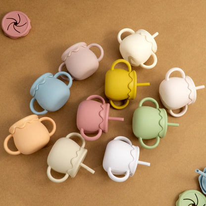 3-in-1 Baby Snack & Sippy Cup