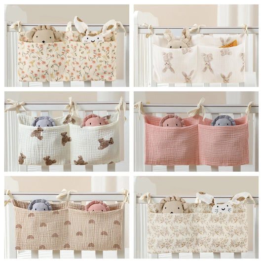 Multifunctional Baby Cot Storage Bag