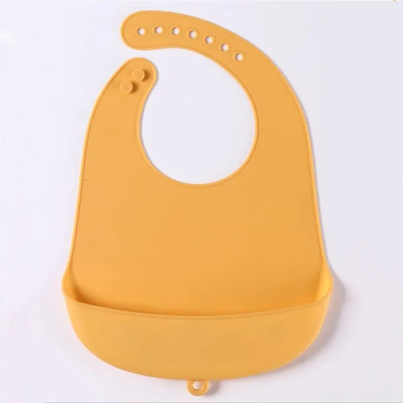 Waterproof Silicone Baby Bib Easy to Clean