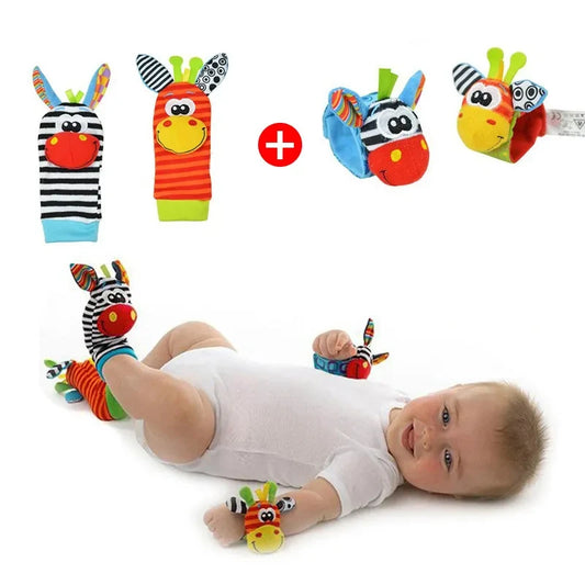 AFOVIC Baby Rattle Set