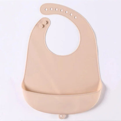 Waterproof Silicone Baby Bib Easy to Clean