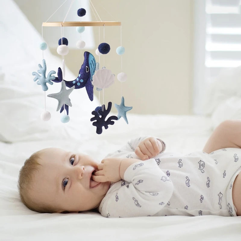Baby Holz-Rassel mit Tiermotiv
