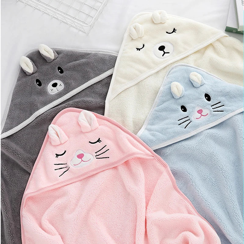 Baby Hooded Blanket & Bath Towel for Boys and Girls