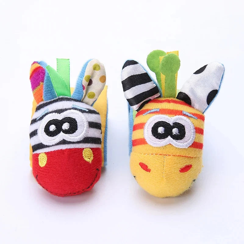 AFOVIC Baby Rattle Set
