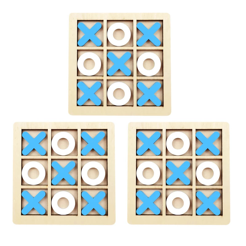Montessori Holz Tic-Tac-Toe Lernspiel