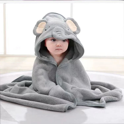 Baby Hooded Blanket & Bath Towel for Boys and Girls