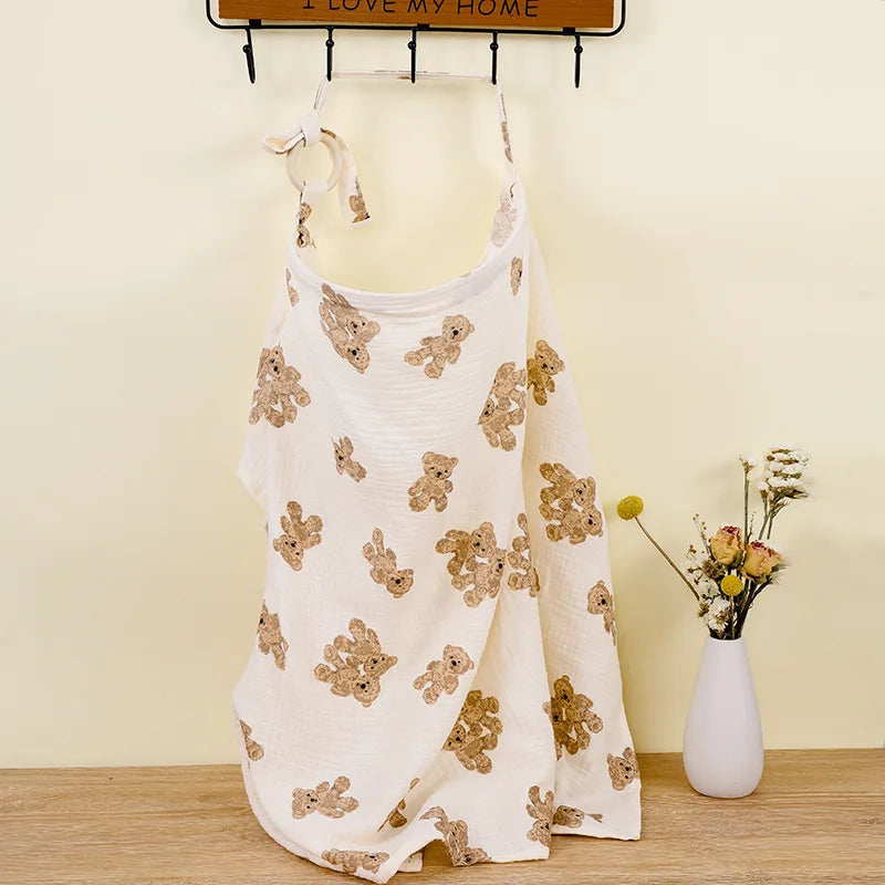 Cotton nursing cover