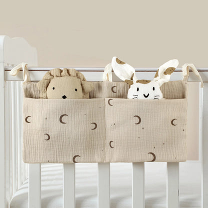 Multifunctional Baby Cot Storage Bag