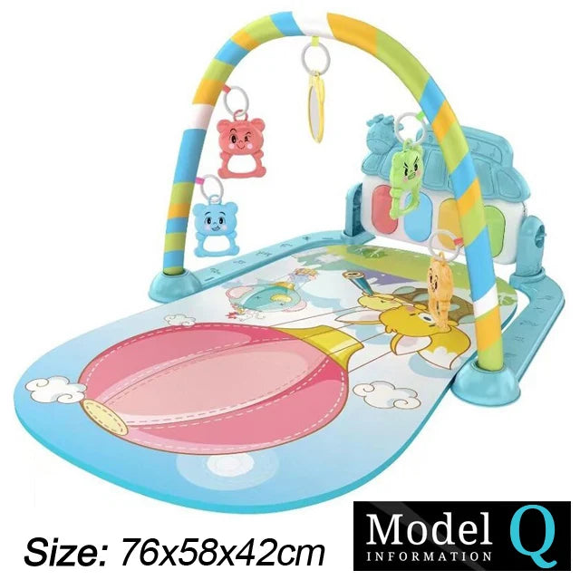 Baby Fitness Play Mat with Music & Piano