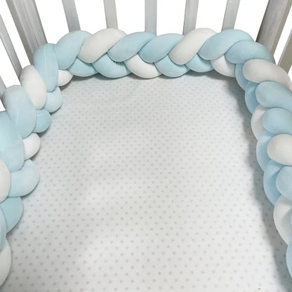 Cot bumper, Braided Cot Bumper for Toddlers