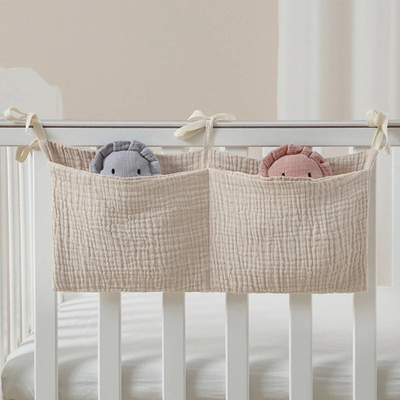Multifunctional Baby Cot Storage Bag