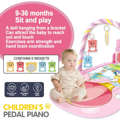 Baby Fitness Play Mat with Music & Piano