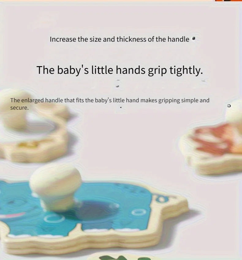 Wooden Puzzles for Babies & Toddlers