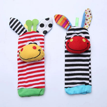 AFOVIC Baby Rattle Set