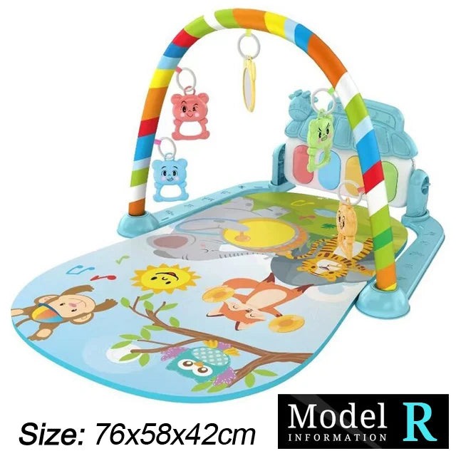 Baby Fitness Play Mat with Music & Piano