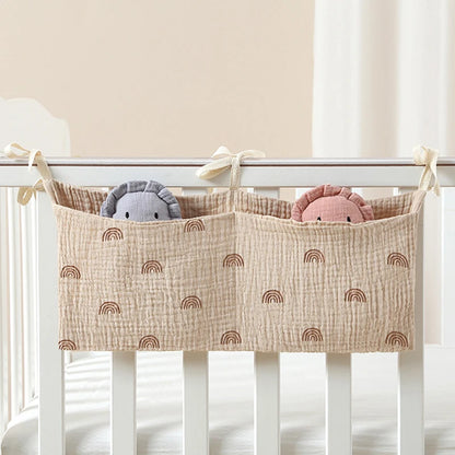 Multifunctional Baby Cot Storage Bag