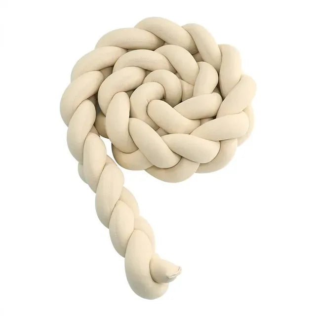 Cot bumper, Braided Cot Bumper for Toddlers