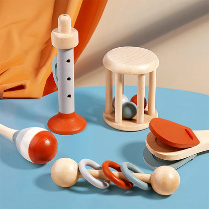 Montessori Musikinstrumente aus Holz
