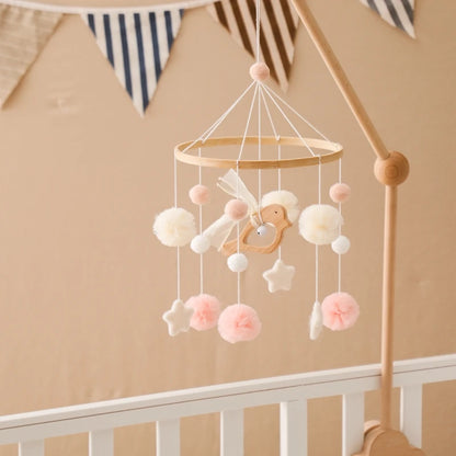 Baby Holz-Rassel mit Tiermotiv