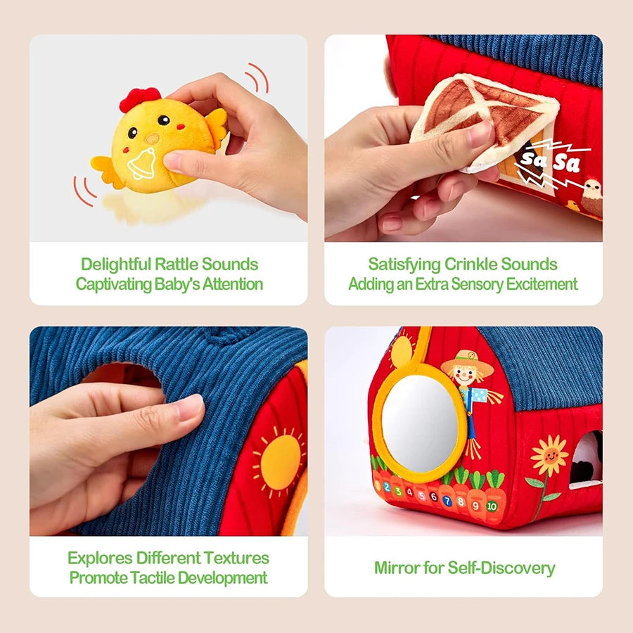 Sensory Baby Beehive Toy