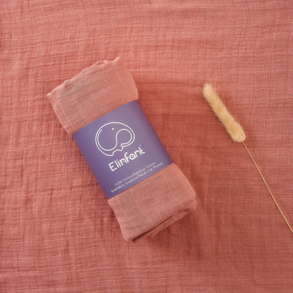 Bamboo Cotton Baby Muslin Swaddle Blanket