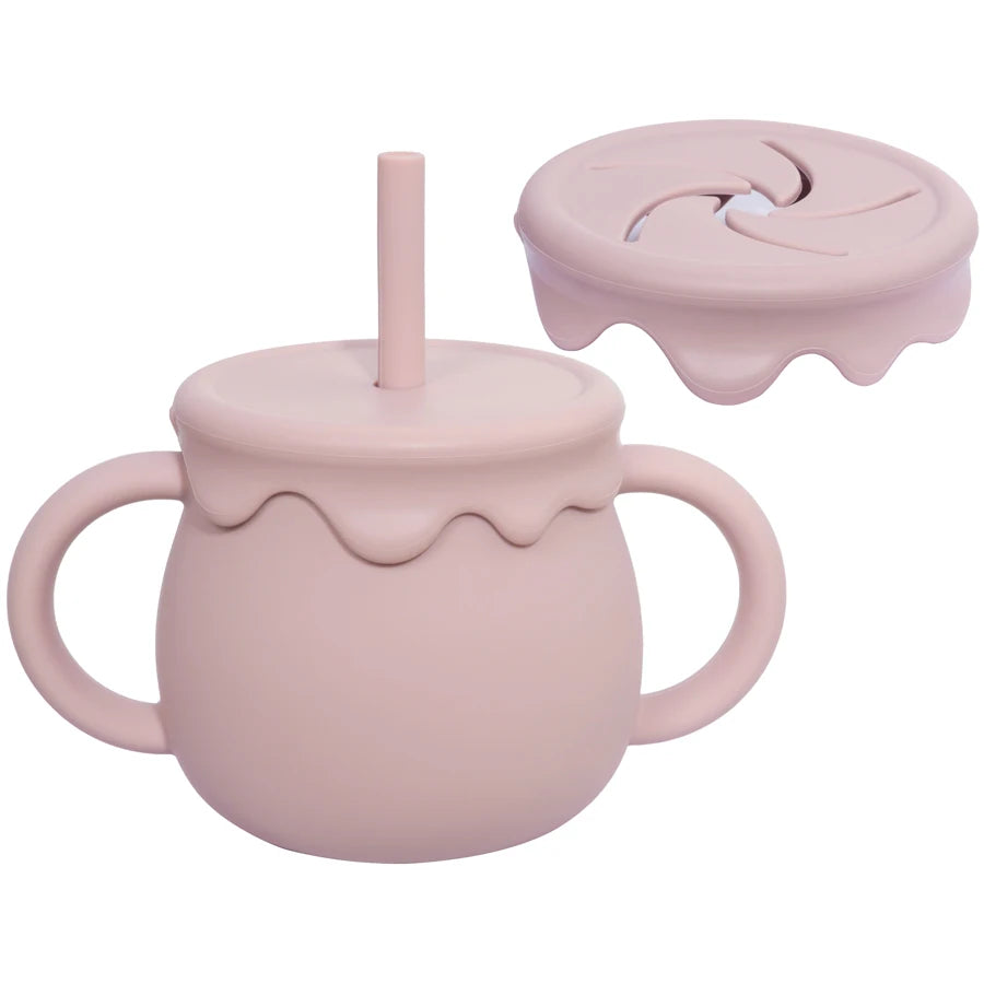 3-in-1 Baby Snack & Sippy Cup