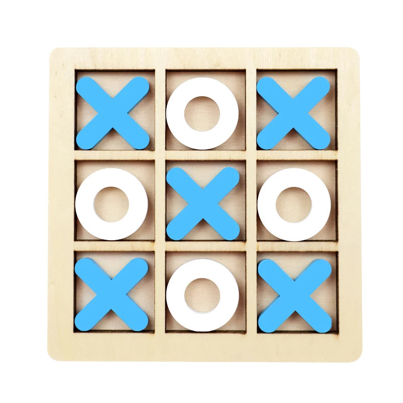 Montessori Holz Tic-Tac-Toe Lernspiel