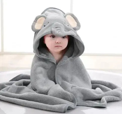 Baby Hooded Blanket & Bath Towel for Boys and Girls