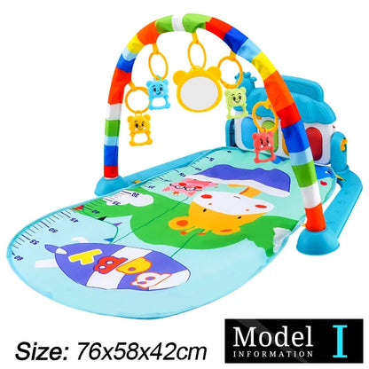 Baby Fitness Play Mat with Music & Piano