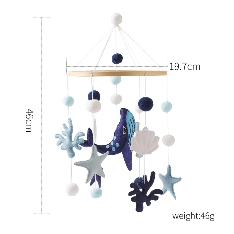 Baby Holz-Rassel mit Tiermotiv