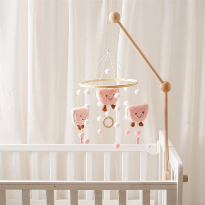 Baby Holz-Rassel mit Tiermotiv