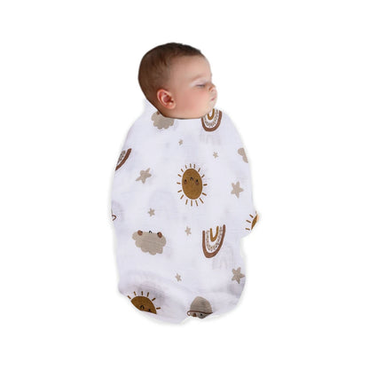 Bamboo Cotton Baby Muslin Swaddle Blanket