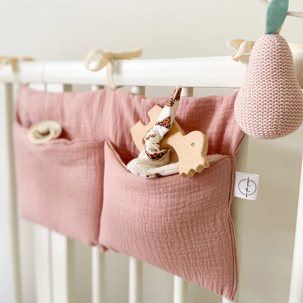Multifunctional Baby Cot Storage Bag