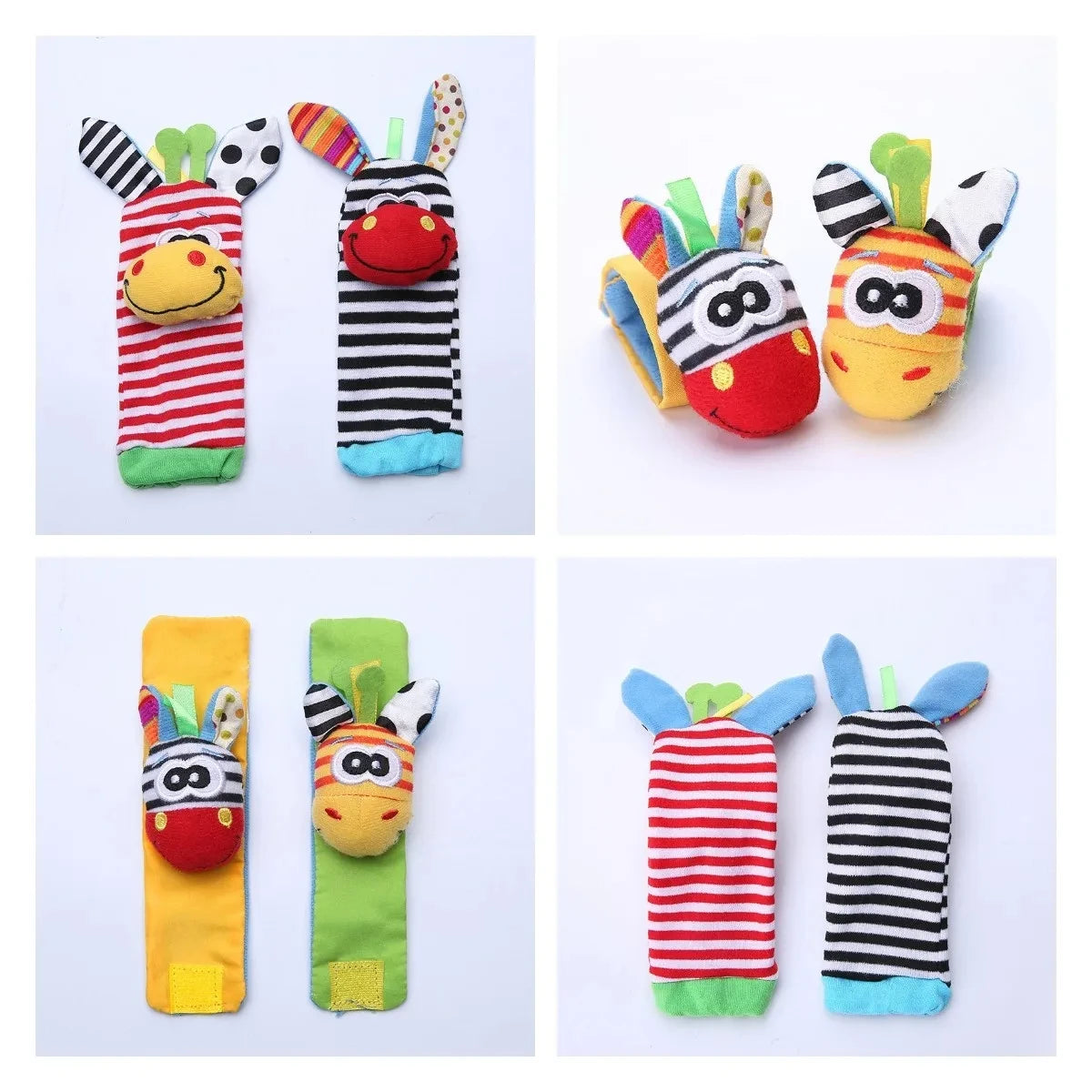 AFOVIC Baby Rattle Set