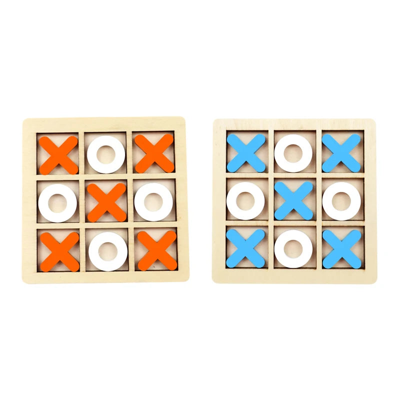 Montessori Holz Tic-Tac-Toe Lernspiel