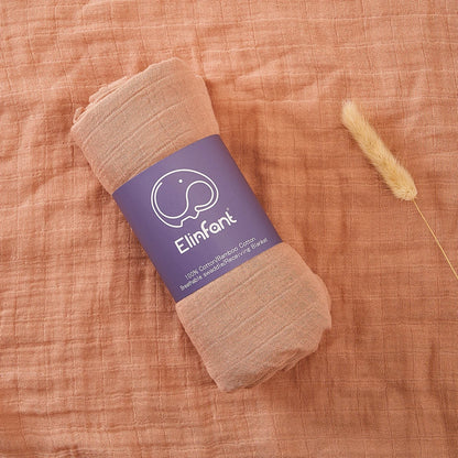 Bamboo Cotton Baby Muslin Swaddle Blanket