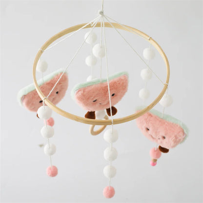 Baby Holz-Rassel mit Tiermotiv