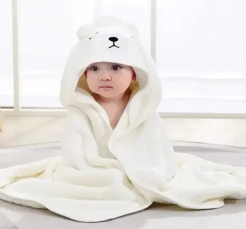 Baby Hooded Blanket & Bath Towel for Boys and Girls