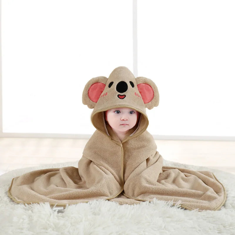 Baby Hooded Blanket & Bath Towel for Boys and Girls