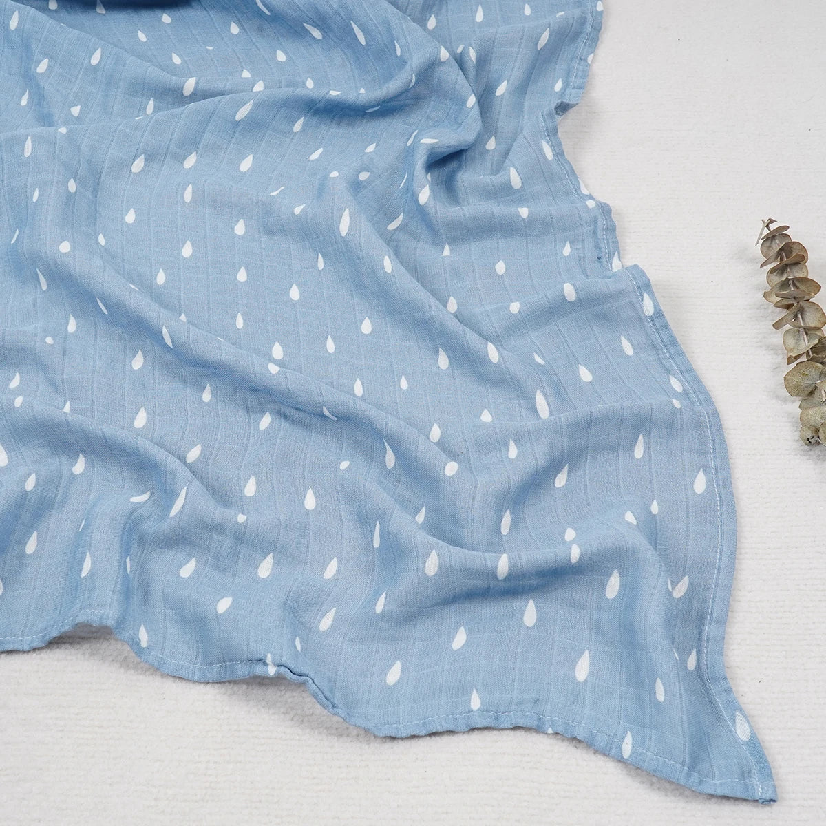 Bamboo Cotton Baby Muslin Swaddle Blanket