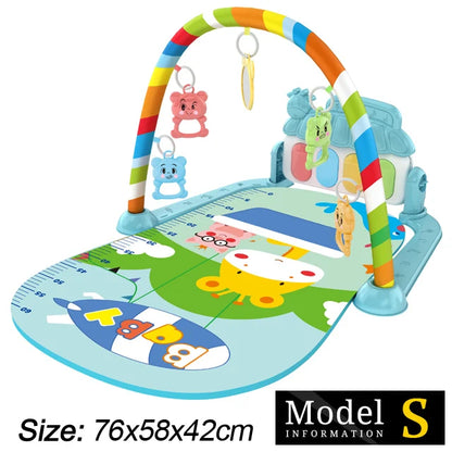 Baby Fitness Play Mat with Music & Piano