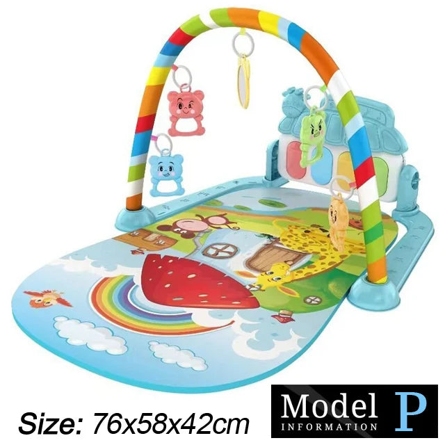 Baby Fitness Play Mat with Music & Piano