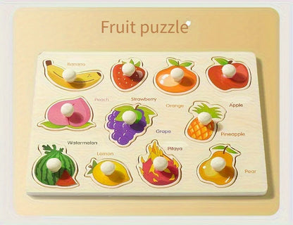 Wooden Puzzles for Babies & Toddlers