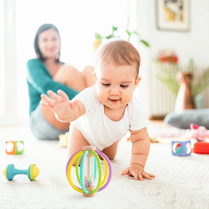 Baby Wooden Rain Shaker & Teether